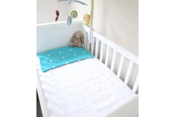 Brolly Sheets: Quilted Mattress Protector - Cot