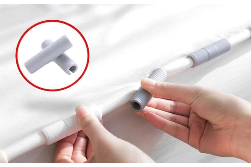 8pcs White Bed Sheet Clip Grippers Fasteners Mattress Holder Tools Home