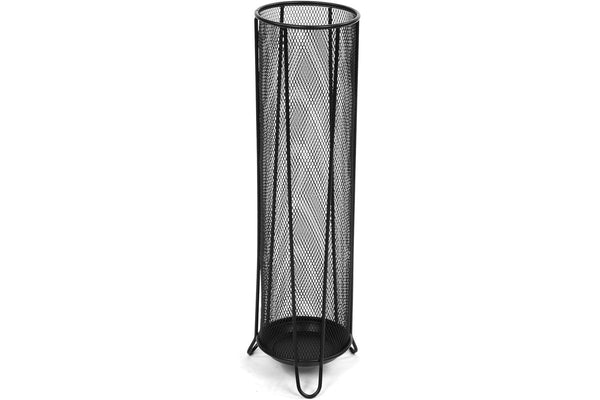 Metal Mesh Umbrella Rack for Canes, Walking Sticks & Umbrellas - Black