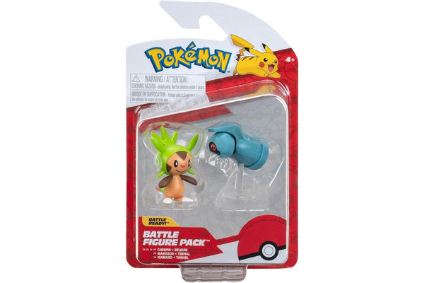 Pokemon Battle Figures Chespin & Beldum