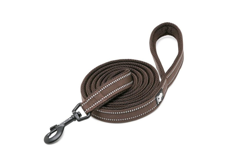 Reflective Pet Leash 2 Meters Brown -