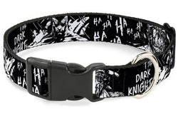 Batman: The Dark Knight And Joker - Plastic Clip Collar (1.5" Small)
