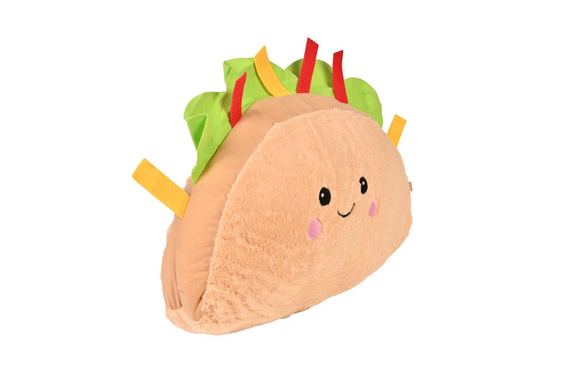 Hamburger Cushion with Rabbit Hair Style