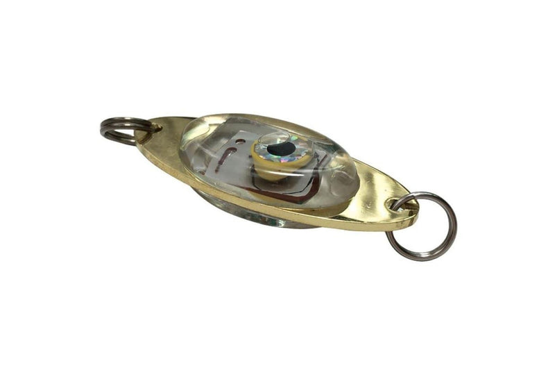 Metal Glowing Led Fish Lure For Underwater Fishing