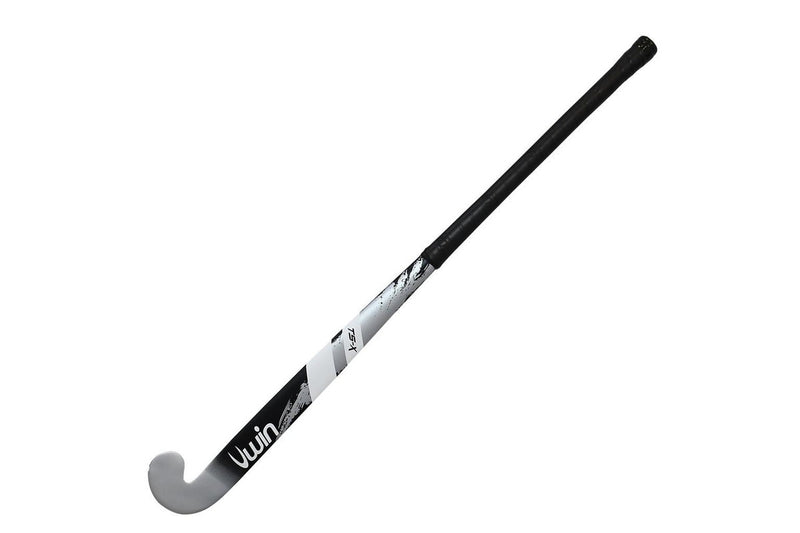 Uwin TS-X Hockey Stick (Metallic Silver/Black) (34in)