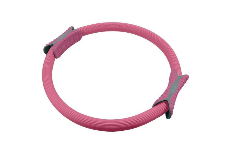 Powertrain Pilates Ring Band Yoga Home Workout Exercise Band- Pink