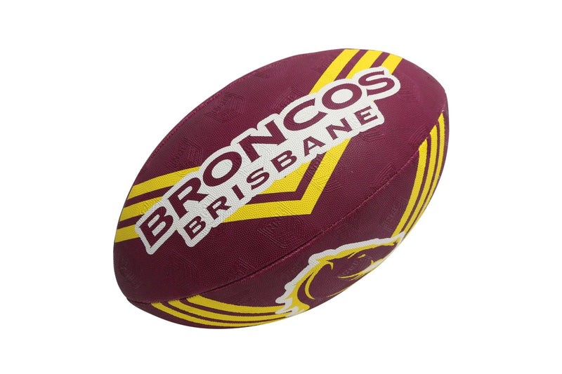 Steeden NRL Brisbane Broncos Supporter Ball - Size 5