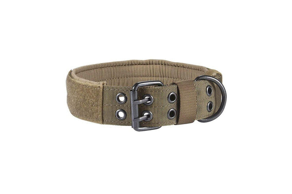 Durable Adjustable Heavy-duty Military Training Pet Collar For Medium Large Dogs