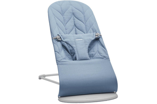 Babybjorn: Bouncer Bliss Cotton - Blue Petal Quilt