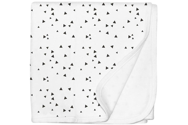 Silly Billyz: Jersey Swaddle Blanket - Triangles