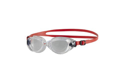 Speedo Childrens/Kids Futura Classic Swimming Goggles (Red/Clear) (One Size)