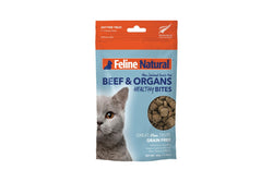 Feline Natural: Freeze-Dried Cat Treats, Beef 50g