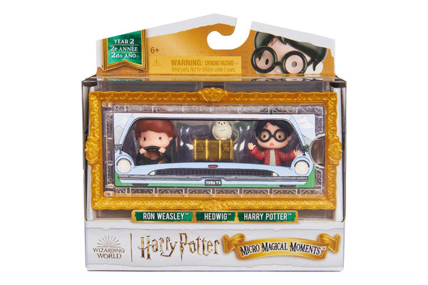 Harry Potter: Micro-Magical Moments Y2 - 3-Pack (Ron/Hedwig/Harry)