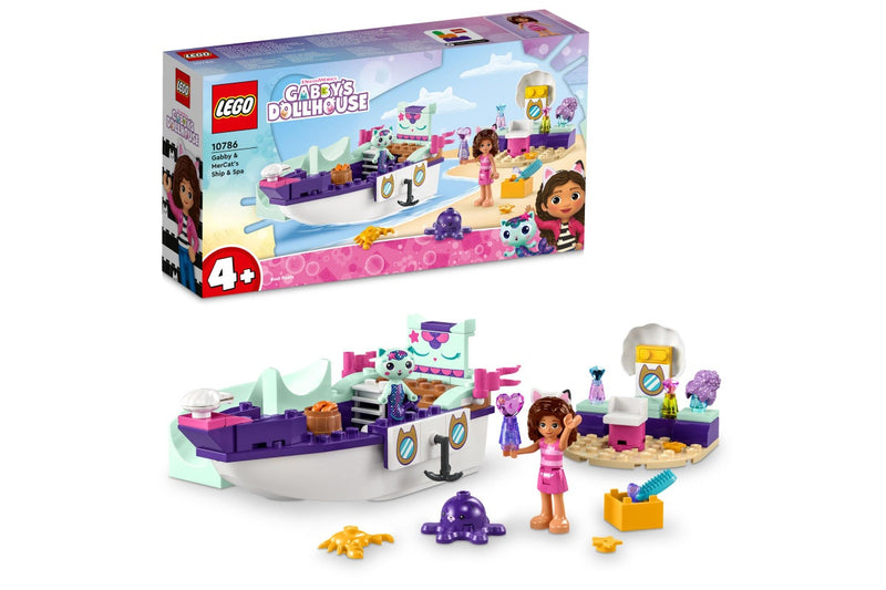 LEGO Gabby's Dollhouse: Gabby & MerCat's Ship & Spa - (10786)