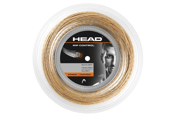 Head Rip Control 16g Tennis String Reel 200m 1.30mm Power Control - Natural