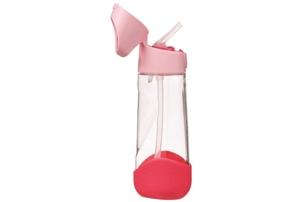 b.box: Tritan Drink Bottle - Flamingo Fizz (600ml)