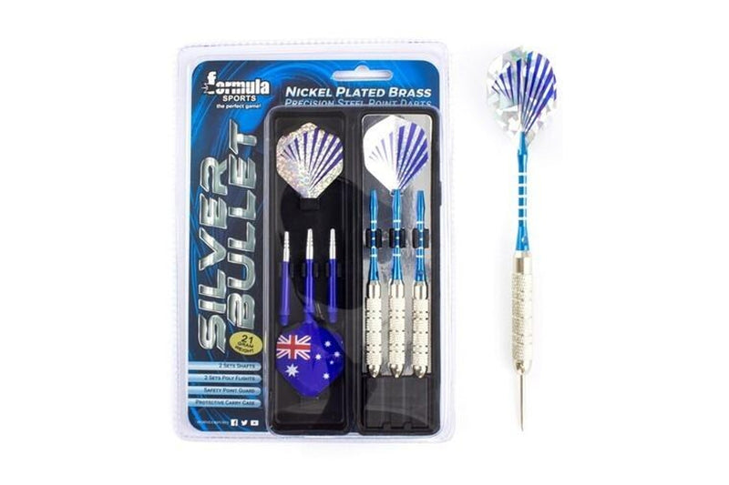 Formula Sports Dart Gift Pack Silver Bullet Nickel Plated (20g)