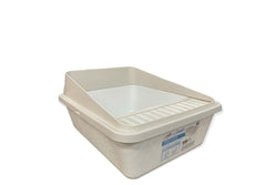 High Back Cat Litter Tray Small - Pet Fresh Clean Kitten Toilet Box