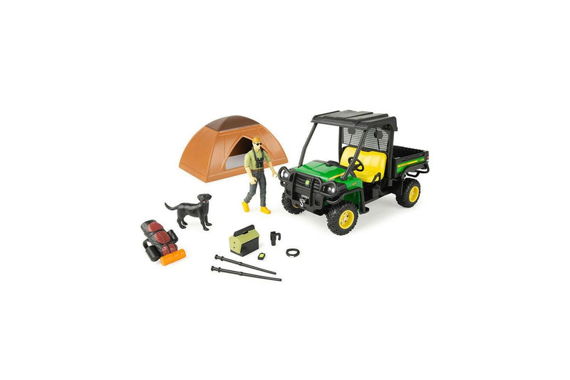 John Deere 1:16 Outdoor Gator Adventure Camping Set Kids Childrens Toy 8y+