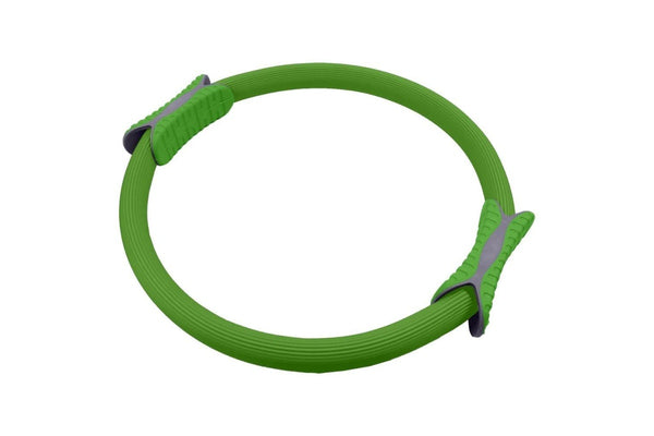 Powertrain Pilates Ring Band Yoga Home Workout Exercise Band- Green