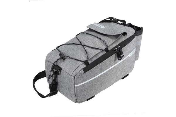 Bike Travel Cases Bags Bicycle Rear Insulated Storage Cooler Cycling Equipment - Grey