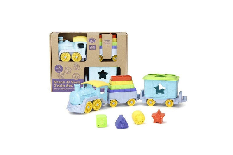 Green Toys - Stack & Sort Train