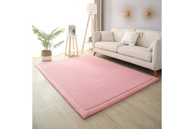 MonkeyMats: Memory Foam Soft-Touch Mat - Pink (150cm x 200cm)