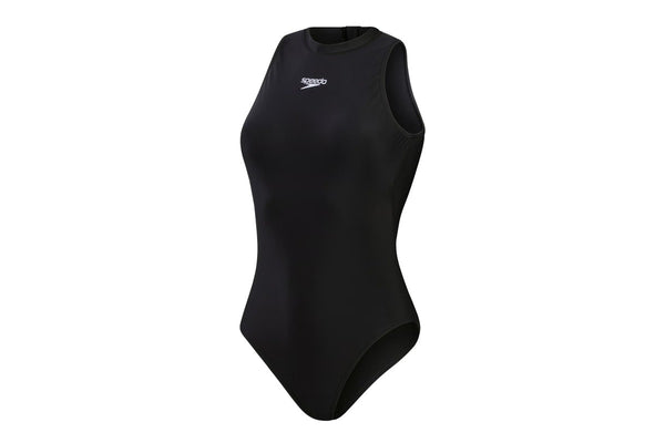 Speedo Womens/Ladies Hydrasuit One Piece Swimsuit (Black) (38 in)