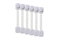 Dreambaby: Twist 'n Lock Multi-Purpose Latch - White (6 Pack)