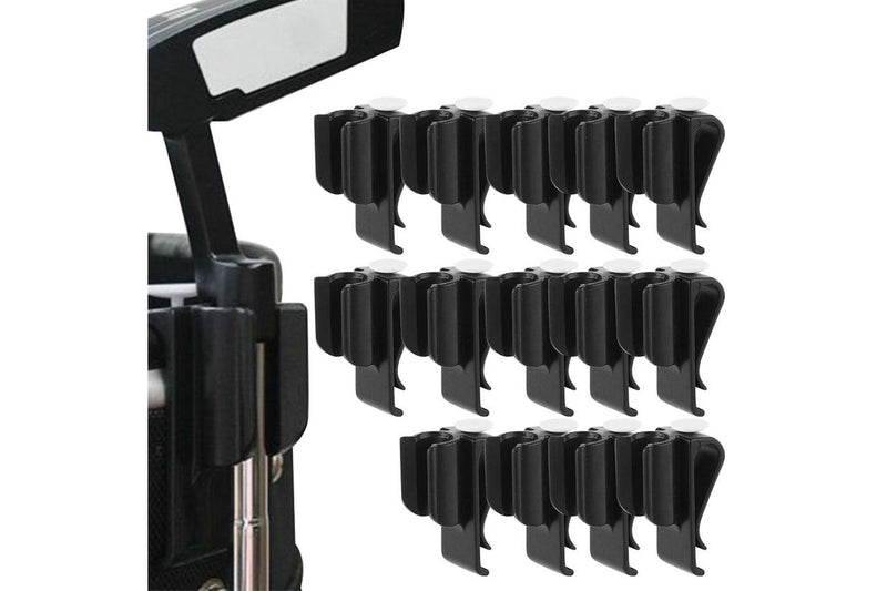 14Pcs Golf Putter Holders Golf Bag Clip On Putting Organizer Golf Equipments