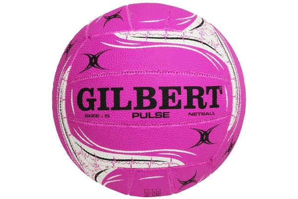 Gilbert Pulse Netball - Pink - Size 4