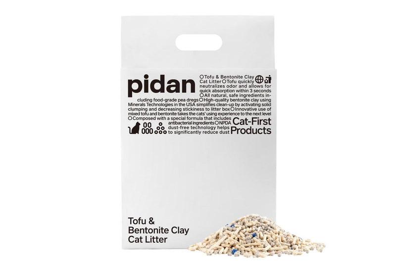 Pidan Composite Tofu Cat Litter - Tofu & Crushed Bentonite 2.4KG/Bag