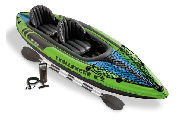 Intex Challenger K2 Kayak (With 86" Aluminum Oars)