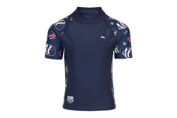 Trespass Childrens/Kids Jella Rash Guard (Navy) (3-4 Years)