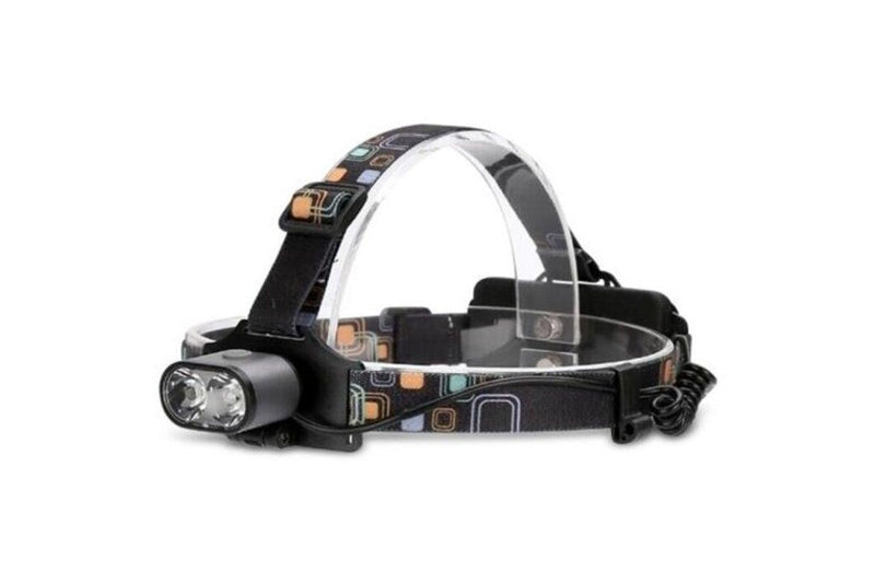 20W 800Lm 6000K Xml T6 Led Headlamp Black - Standard