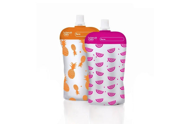 Cherub: Reuseable Food Storage Mini Pouches (10 Pack)