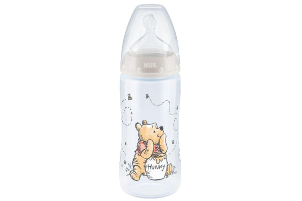 NUK: Winnie the Pooh First Choice PP Baby Bottle - White (300ml)