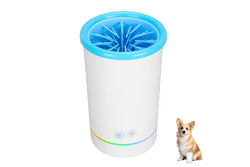 ZOOMIES Rechargeable Dog Paw Washing Cup - White