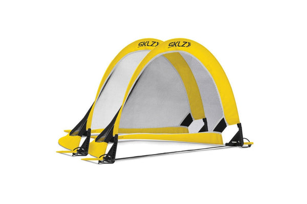 2pc SKLZ 76cm Playmaker Goal Set Sports Soccer Training Aid w Portable Carry Bag