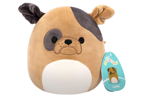 Squishmallows: Loafer the Bulldog W/Dark Brown Spots - 7.5" Plush