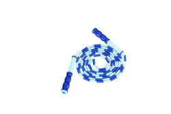 Blue Beads Adjustable Jump Rope Skipping Rope Ball Bearing Speed Jumping