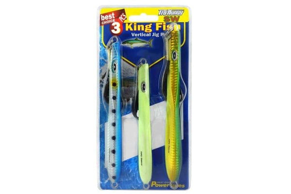 Pro Hunter: Kingfish Salt Dancer Vertical Lure - (3-Piece Set)