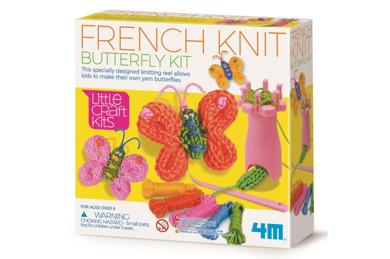 4M: Little Craft - French Knit Butterfly Kit