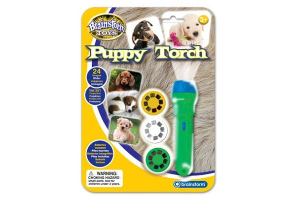 Brainstorm Toys: Torch & Projector - Puppies