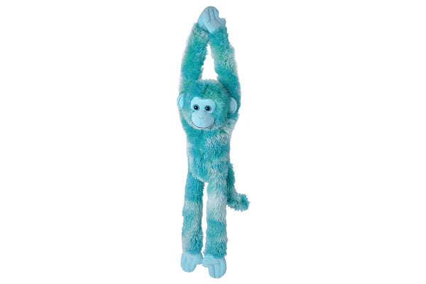 Wild Republic: Monkey Multi Vibe Blue - 22" Hanging Plush