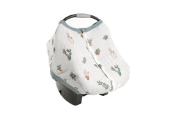 Little Unicorn: Muslin Car Seat Canopy V2 - Prickle Pots