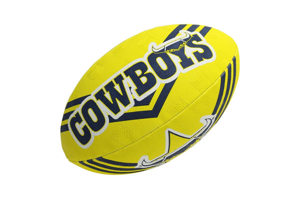 Steeden: NRL North Queensland Cowboys Supporter Ball - Size 5