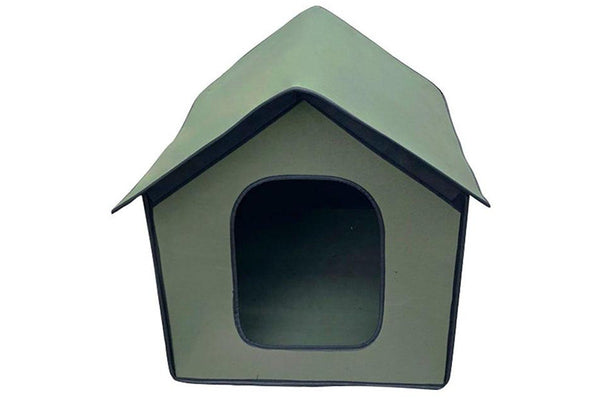 Medium Foldable Waterproof Outdoor Pet House - Green