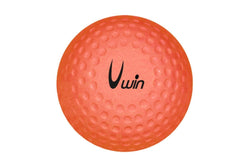 Uwin Dimple Hockey Ball (Orange/Black) (One Size)