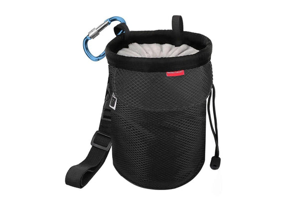 Magnesia Sack Rock Climbing Chalk Bag Waterproof Pocket For Weight Lifting Outdoor Bouldering